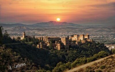 Spectacular Sunset in Granada