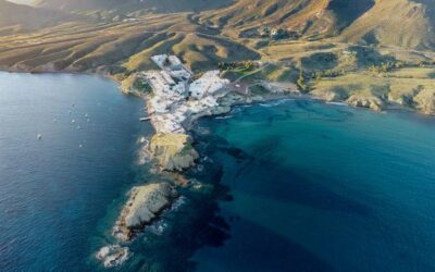 Magnifica panorámica aerea de La Isleta de Moro Arráez 
  Luis Ma
 #costadealmer