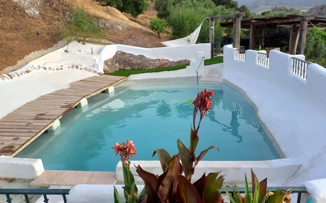 House in the Sierra de Cádiz with pool for 12 people, 5 bedrooms 2 bathrooms