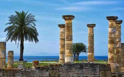 Baelo Claudia, a Roman city on the beach of Bolonia.