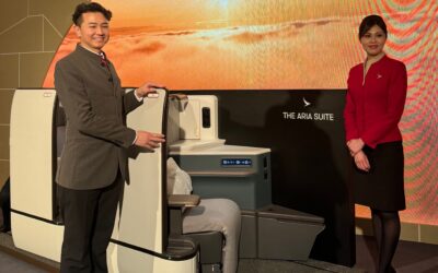 Cathay Pacific Launches Aria Suite In London