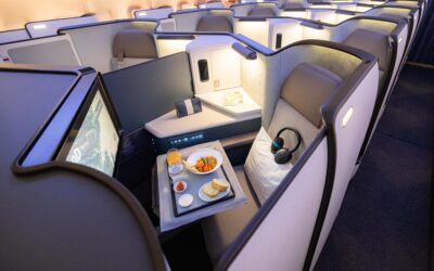 Cathay Pacific brings new Aria Suite Business Class to Singapore